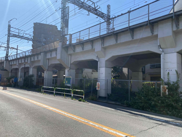 町屋駅～隅田川間高架下＜更地＞