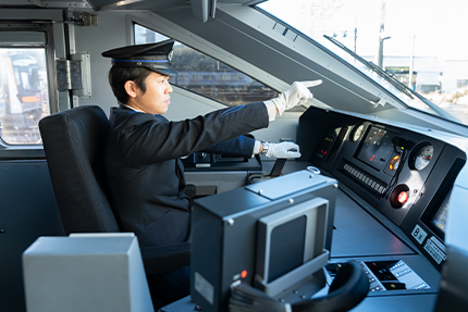 電車乗務員　薄井 渉さん