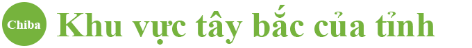 Khu vực tây bắc của tỉnh (Chiba)