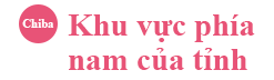 Khu vực phía nam của tỉnh (Chiba)